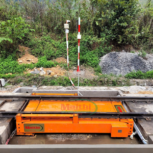 Báscula para Trenes Personalizada, Velocidad 3-20 km/h, 35,000 kg/Eje, Precisión 1, Material de Acero, para Pesaje de Trenes, Velocidad 3-20 km/h - Product Image 3