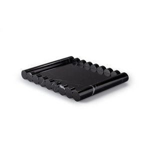 Handmade Antique Shape Pure <b>Marble</b> <b>Tray</b> Polished Stone Black Color Composite <b>Marble</b> for Home Hotel Wedding Food Serving <b>Tray</b> - Product Image 6