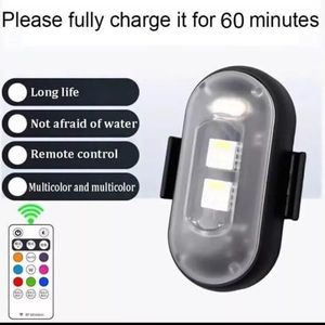 Luce Decorativa per Auto a LED RGB con Telecomando Wireless e Lampade Lampeggianti Gialle - Product Image 4