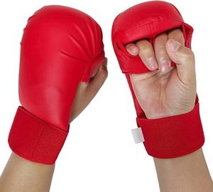 Custom Training <b>Karate</b> <b>Equipment</b> WKF Approved Unisex <b>Karate</b> Gloves and Mitts - Product Image 2