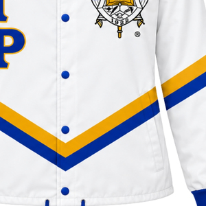 เสื้อแจ็คเก็ต Sigma Gamma Rho สำหรับผู้หญิง แบบมีซิป สไตล์กรีก สำหรับชมรมนักศึกษา  เสื้อกันลมแฟชั่น ชุดกีฬา ผู้ผลิตขายส่ง - Product Image 6