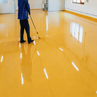 Peinture de revêtement de sol en résine époxy économique et anti-poussière pour atelier d'usine