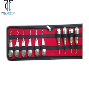 TARIQ CRAFTED INDUSTRIES TCI-DE-001 เครื่องมือถอนฟันแบบใช้ซ้ำได้ ทำจากสแตนเลส สำหรับถอนฟันด้วยมือ ได้รับการรับรองมาตรฐาน CE - Product Image 5