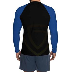 Camiseta de Compresión Deportiva para Hombre de Poliéster de Alta Calidad con Protección UPF50+ y Logotipo Personalizado - Product Image 2
