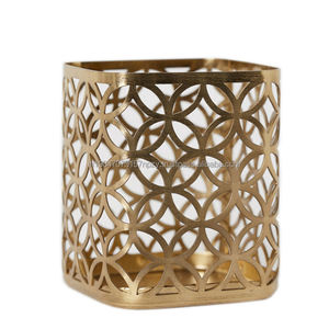 Porte-bougie en métal fait main de qualité supérieure pour bureau/table, décoration de Noël, écologique et durable, exportation mondiale - Product Image 6