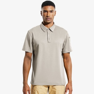 Polos Homme Coupe Régulière Chemise à Col Tissé Performance Extérieur Léger Écologique Polo Homme Unisexe - Product Image 3
