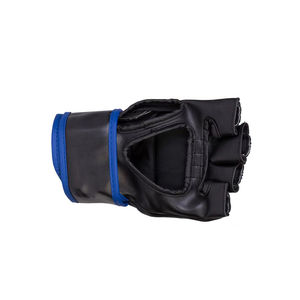 Guantes de MMA de cuero PU duradero para entrenamiento, sparring, medio dedo y fitness, guantes de combate con logo personalizado, fabricante mayorista - Product Image 4