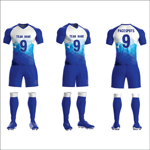 ชุดฟุตบอลโพลีเอสเตอร์ 100% ทนทาน ชุดยูนิฟอร์มฟุตบอลแบบกำหนดเองได้ |   ชุดฝึกซ้อมฟุตบอลแบบแห้งเร็ว ซับลิเมชั่น พิมพ์ลายเสื้อฟุตบอล - Product Image 6