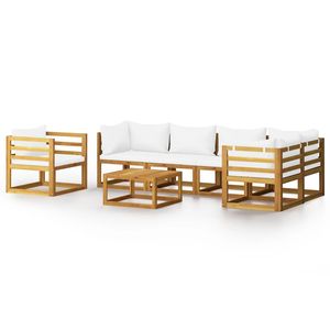 Set da giardino color crema e marrone - Product Image 2