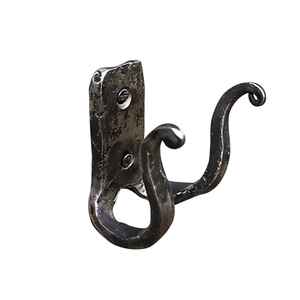 Nouvel arrivage : Crochet en fer noir thermolaqué en forme de S pour organisateur de salle de bain, organisateur de chambre et utilisation intérieure - Product Image 6