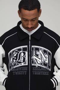 Veste de baseball classique pour homme, style universitaire, veste bomber, streetwear décontracté, vêtements d'extérieur tendance, qualité supérieure - Product Image 2