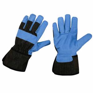 Gants de travail en cuir de buffle de qualité supérieure, résistants, pour la construction, la protection personnelle et l'usage domestique, fabriqués au Canada - Product Image 2