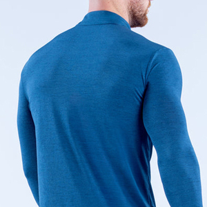 Hot Selling New Style Stand <b>Collar</b> Men's <b>T</b>-<b>Shirts</b> Men's Full Sleeve Compression <b>Shirts</b> Moisture Wicking Wholesale <b>Shirts</b> For Gym - Product Image 3