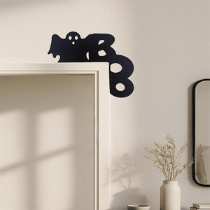 CIFbuy Decorazione da Appendere alla Porta a Tema Fantasma, Arte Murale di Halloween, Decorazione per Casa, Camera da Letto, Soggiorno, Servizio di Ritiro Disponibile - Product Image 4