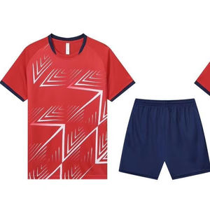 Maillot de football unisexe personnalisé à manches courtes, nouveau design, séchage rapide, respirant pour l'été et l'automne, service OEM - Product Image 1