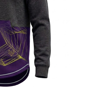 Hoodie personnalisé en molleton de qualité supérieure avec ourlet allongé, fabrication OEM/ODM mondiale - Product Image 2