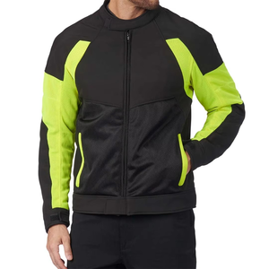Chaqueta de Motociclismo de Verano Color Azul Hielo, Diseño de Logotipo Personalizado, % Algodón, Impermeable, Ignífuga, Transpirable, Unisex - Product Image 3