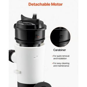 Pompe marine Livewell 12V 800 GPH avec moteur détachable à 90 degrés, résistante à la corrosion, pour bacs à appâts et aérateurs de vivier 800 GPH - Product Image 6