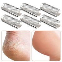 Râpe à pieds professionnelle en acier inoxydable, double face, à long manche, pour éliminer les peaux mortes dures et les callosités