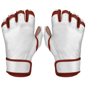 Guantes de Béisbol de Cuero Personalizados de Alta Calidad Profesional, Talla XL/XXL, Cierre de Gancho y Bucle, Duraderos, de Secado Rápido y Transpirables - Product Image 1