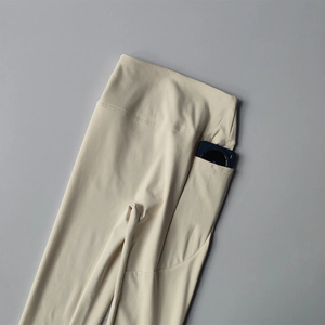 Leggings de Yoga Térmicos de Cintura Alta para Mujer, con Bolsillos, de Secado Rápido, Elásticos en Cuatro Direcciones, para Correr - Product Image 2