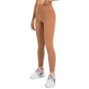 2022 Logo gratis GRS Ecológico Lycr @ Mujeres Medias Gimnasio Leggings con bolsillos Pantalones de yoga reciclados a prueba de sentadillas - Product Image 6