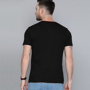 Camiseta de Algodón de Alta Calidad, Suave y Cómoda, Transpirable, para Uso Diario, Gimnasio, Deportes, Actividades al Aire Libre - Product Image 4