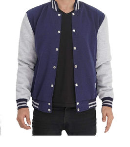Veste d'hiver pour homme, vêtements pour homme, couleur unie, prix bas, veste varsity pour homme, vente en gros, veste varsity décontractée à la mode pour garçons - Product Image 1