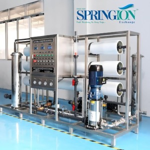 Planta de Tratamiento de Agua de Mar por Desalinización SPRINGT, Sistema Industrial de Tratamiento de Agua 2500L/Hora 380V con Control PLC y Equipo de Filtración - Product Image 1