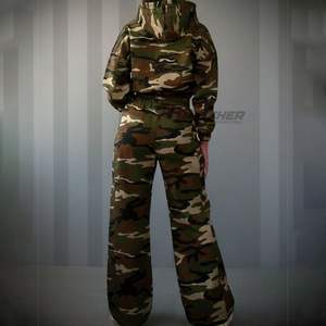 Fournisseur en gros de survêtements pour femmes, ensemble de survêtements oversize pour femmes, survêtement en mélange de coton pour femmes - Product Image 2