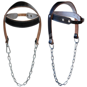 สายรัดคอเสริมความแข็งแรงสำหรับผู้ชายและผู้หญิง ใช้สำหรับยกน้ำหนัก ฝึกซ้อม ออกกำลังกาย พร้อมแถบต้านทาน รับผลิตแบบ OEM - Product Image 6
