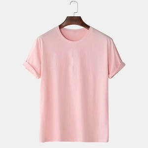 Camiseta de hombre 100% algodón, estampada, de corte holgado, manga corta, precio bajo, transpirable y ligera. - Product Image 1