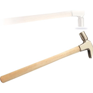 Marteau de fermeur robuste en acier à haute teneur en carbone pour l'entretien des sabots, usage par les forges et les équitações - Product Image 2
