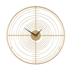 <b>Vintage</b> Metal <b>Wall</b> <b>Clock</b> Rustic Iron Hanging Quartz <b>Clock</b> for Living Room Decoration At Best Price - Product Image 2
