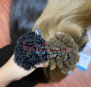 Top Trending Color Flat Tip Hair Extensions 100% Vietnamese High Quality Super Shiny Silky No <b>tangle</b> Large in Stock - Product Image 1