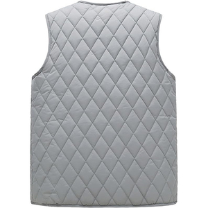 Nouvelle vente : Gilet matelassé personnalisé, chaud et rembourré, pour homme, style équestre et décontracté, vêtement d'extérieur d'hiver - Product Image 4