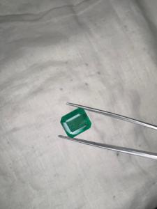 Émeraude naturelle zambienne de 4,24 ct, taille octogonale, pierre précieuse verte lâche, émeraude de qualité supérieure pour la fabrication de bijoux fins, vente en gros - Product Image 3