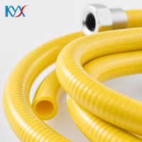Raccord rapide résistant à l'usure en acier inoxydable 201 de 1/2 pouce, prise simple pour tuyau de gaz, pour système d'alimentation en gaz domestique