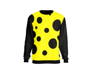 Simple Casual Design 100% Cotton Custom Full Colorful Silk Screen Printed Breathable <b>Long</b> <b>Sleeve</b> O-Neck Back Logo Men's Women - Product Image 2