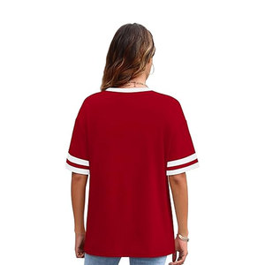 เสื้อยืดผู้หญิงน้ำหนักเบาสวมใส่สบายสไตล์คลาสสิกเนื้อผ้าสัมผัสนุ่มระบายอากาศได้ดี - Product Image 3