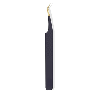 Pinzas Profesionales para Extensión de Pestañas, Nuevo Diseño con Mango en Forma de Corazón, Precisión Antimagnética, Logotipo Personalizado, Pinzas de Acero Inoxidable - Product Image 2