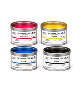 หมึกพิมพ์สีเหลวคุณภาพสูง ปริมาณ 500 มล. ราคาประหยัด คุณภาพเยี่ยม สีสวยสดใส - Product Image 1