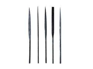 MEJOR PRECIO Set DIY de 5 Tipos de Limas de Acero de Precisión Miniatura de 150mm, Grado Industrial, Patrón Americano, Corte Suave, para Joyería - Product Image 3