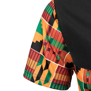 Conjunto de Camiseta y Pantalones Cortos de Verano para Hombre, Tejido de Punto, 100% Algodón, con Logotipo Personalizado Impreso, Económico, Venta al Por Mayor de Fábrica - Product Image 4