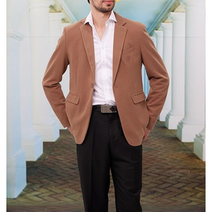 Trajes de Negocios para Hombre de Alta Calidad, Personalizables, de Doble Botonadura, Corte Entallado, Blazers Antiarrugas, Pantalones de Vestir Casuales para Boda, Chaqueta Personalizada - Product Image 5