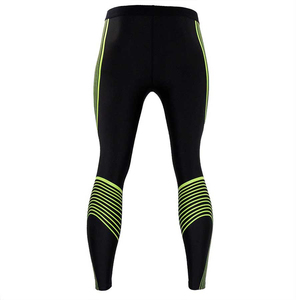 Leggings de compression pour hommes, couche de base d'entraînement premium, respirants, vêtements de sport pour hommes - Product Image 3