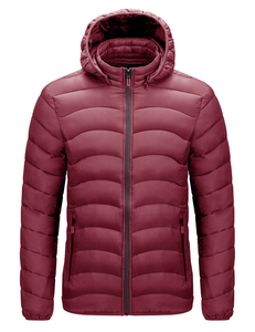 Luxury Unisex Hooded Puffer <b>Jacket</b> Patchwork Cotton Filled Thick <b>Warm</b> Design for Outdoor Workwear and Cold Winter Weather - Product Image 6