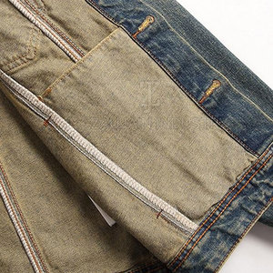Veste en jean pour homme sur mesure, vente en gros, meilleure qualité, prix abordable, veste en jean pour homme OEM, veste en jean pour homme tendance - Product Image 5