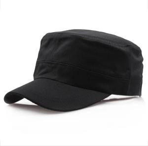Unisex Khaki Cotton <b>Flat</b> <b>Cap</b> Breathable Casual Hat For Adults Spring <b>Summer</b> 56-58CM - Product Image 4
