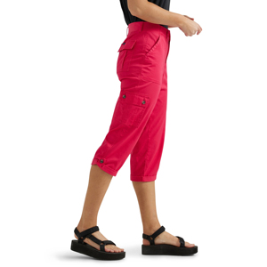 Pantalones Capri Cargo para Mujer con Logotipo Personalizado, Moda Urbana, Pantalones Cortos con Múltiples Bolsillos, Pantalones Cargo de Tres Cuartos para Mujer - Product Image 4